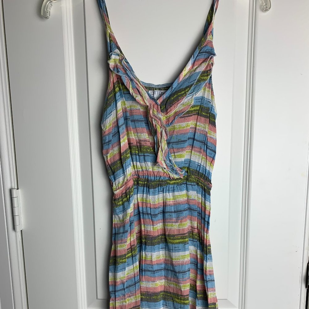 Colorful Pastel Summer Dress.